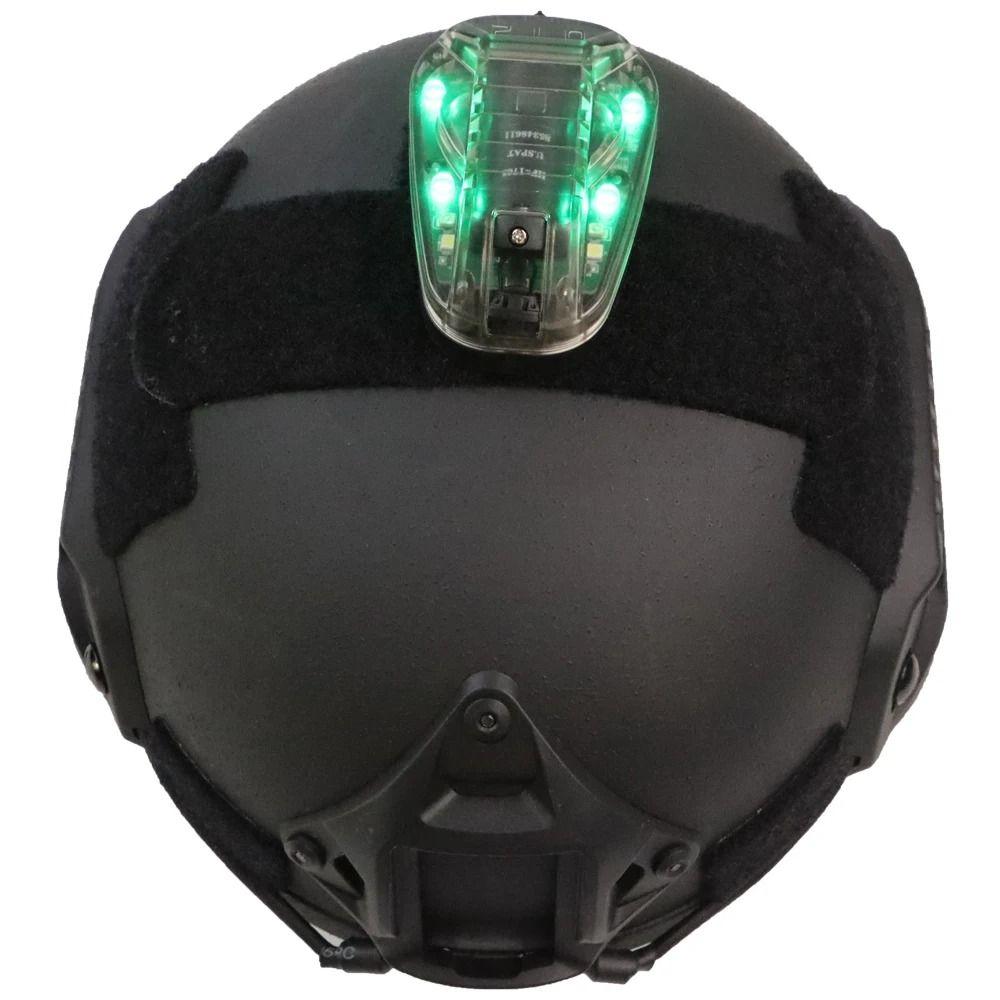 Waterproof Sports Helmet Light Multi-Color Helmet IR Lamp Safety Helmet Flashing Light  Hiking