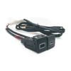 12V/24V Car Dual Charger USB QC3.0 PD Type C Charging Power Adapter Fit For Golf 6 For Jetta 5 MK5 For Scirocco 2006 - 2012