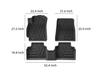 Kia K4 Floor Mats: TPE Car and Trunk Mats for 25 Models, Customized Fit, Cross-Border Design