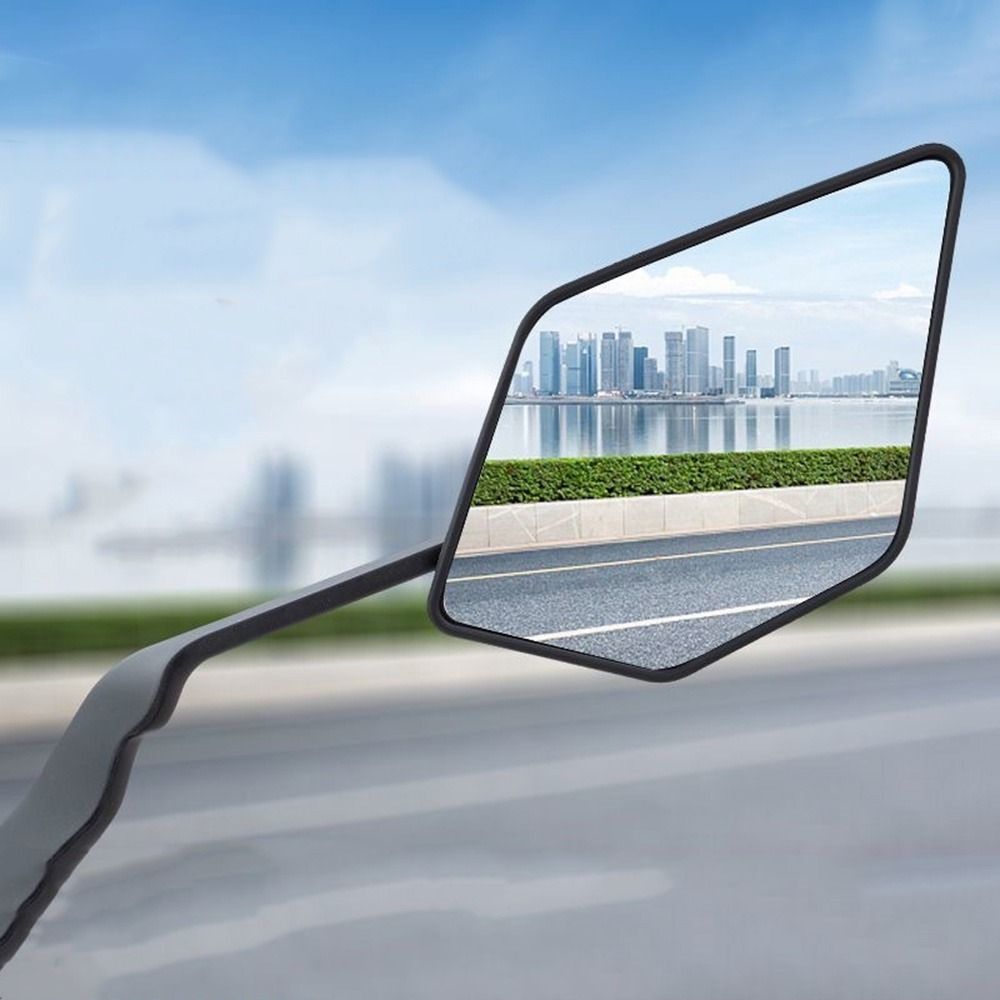 Reversible Stealth Winglets Mirror Aluminum Zinc Zinc Alloy Rearview Mirror  Motorcycle Modification