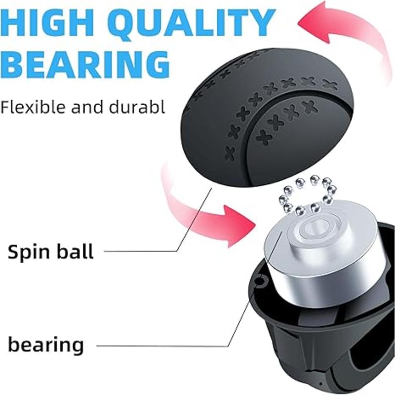 Universal Car Steering Booster, Silicone Power Ball with Bearing, the Best Choice for Turning Assistance