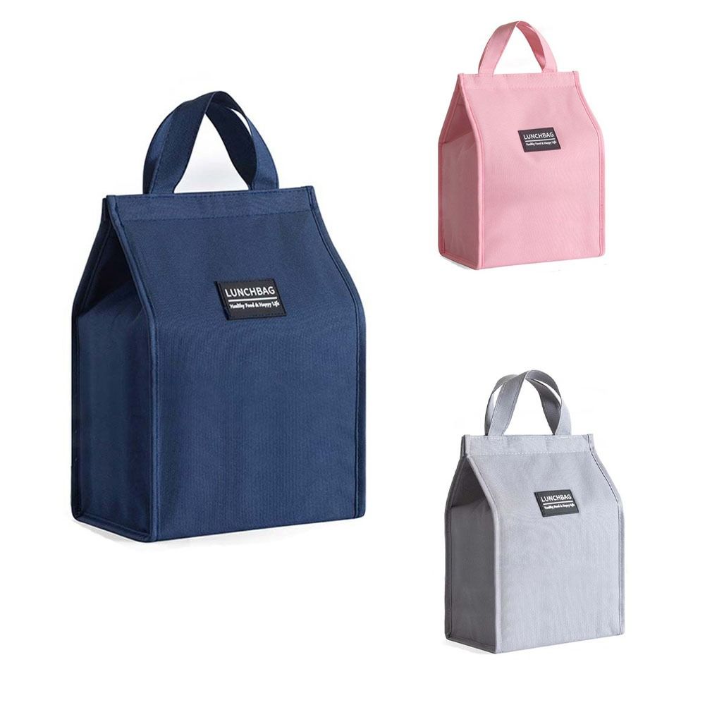 Bag Food Drink Cooler Bag Outdoor Grocery Bag Lunch Organizer Lunch Bag Canvas Handbag Lunch Box