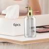 6 Pieces Hand Soap Dispenser Pump Bottle Multipurpose 500ml Shampoo for Countertop