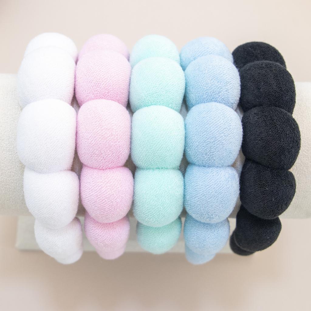 Dámská make-upová lázeňská čelenka pro ženy Houbové silné čelenky pro péči o pleť Jógu Mytí obličeje Lázně Sprcha Obličejová maska Pokrývka hlavy