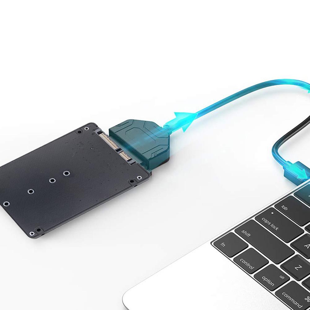 SATA3.0 6Gbps M.2 NGFF SSD To SATA3 Adapter Card M2 NGFF SSD To SATA3.0 External Hard Drive Box Hard Disk Adapter Board