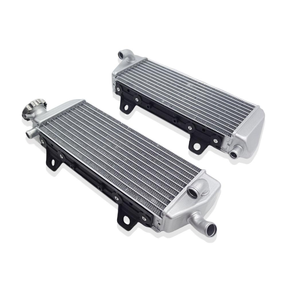 Aluminum Radiator Cooling For KTM SXF EXCF XCW HUSQVARNA FC TX 125-350 Motorcycle Left Right Water Tank 50435007100 50435008100