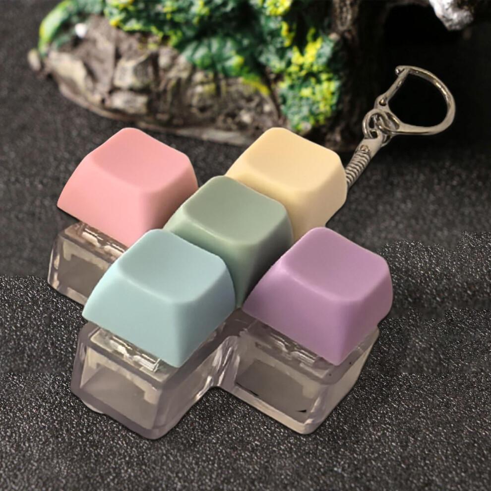 Tastatur Fidget Click Sensorisches Spielzeug Kreativ für Büro Zuhause Entspannendes Spielzeug Mechanische Tastatur Taste für Kinder Jugendliche