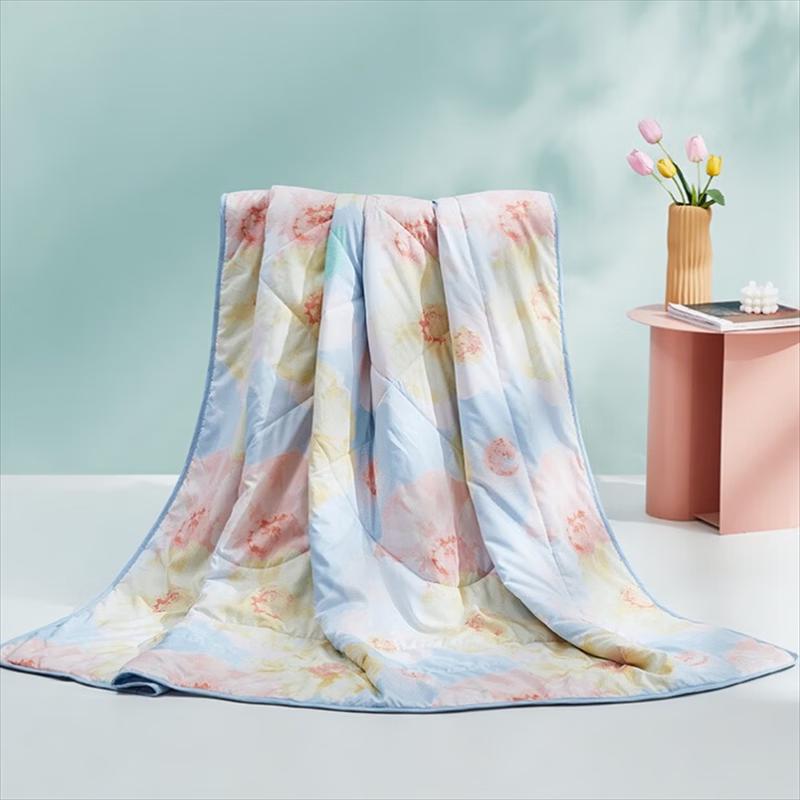 

Luolai Нежное летнее одеяло с цветочным принтом 200*230cm