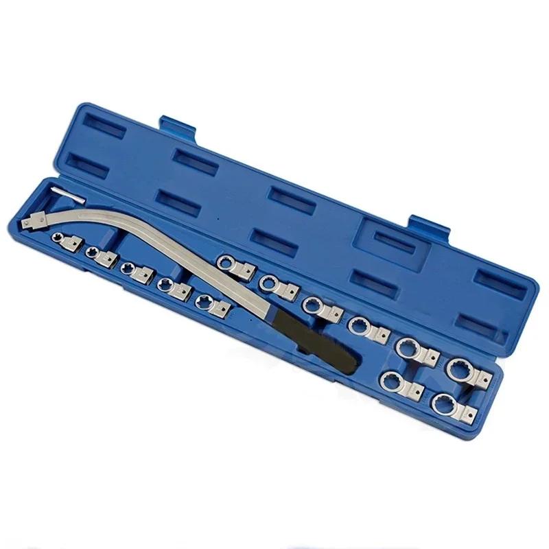 15-teiliges Hilfs-Zahnriemen-Spannrollen-Schlüssel-Set 12-19mm