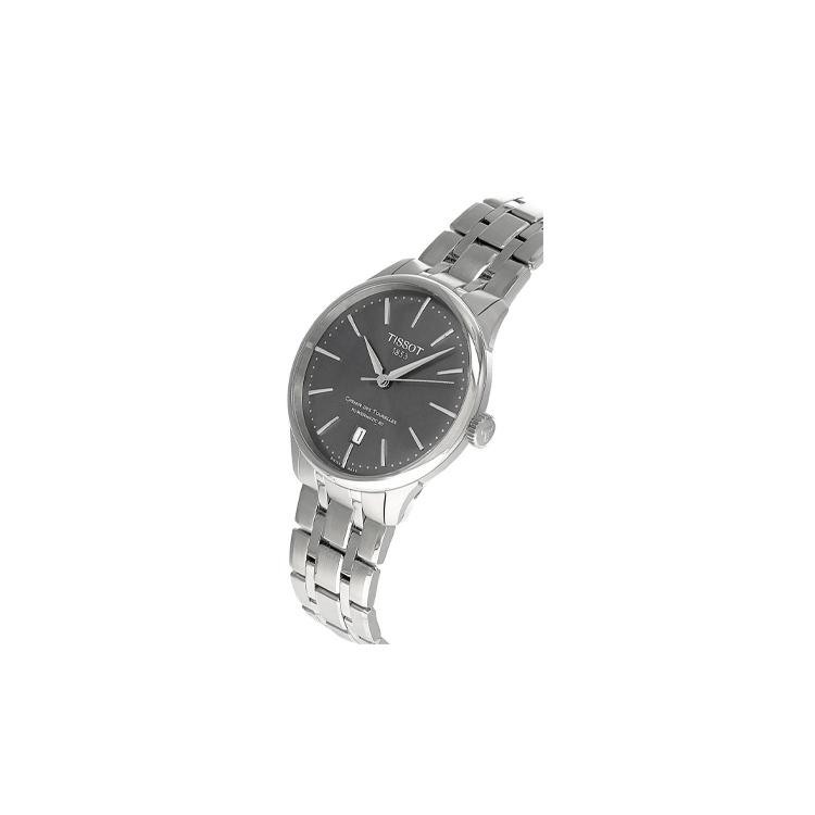 TISSOT Automatic Mechanical Movement 50 meter Water Resistance Men's Watches Watch 39mm Gray Dial T139.807.11.061.00