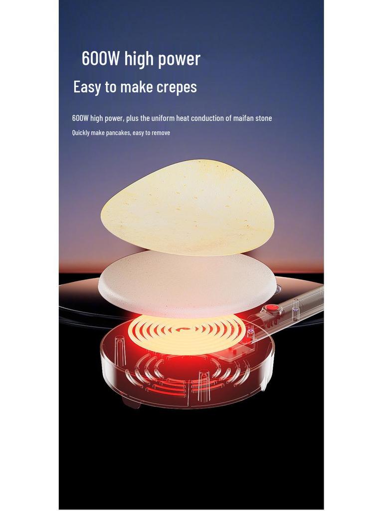 European Thin Pancake & Meat Grill Maker: Multi-functional, For Spring Roll & Thousand-Layer Wrapper