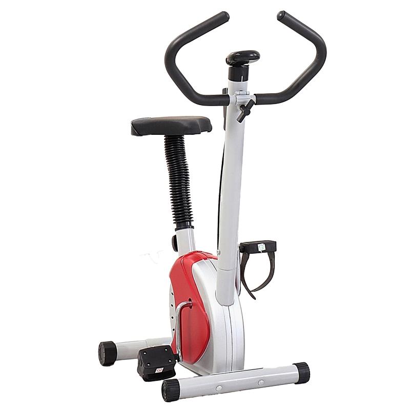Blau/Rote LED-Anzeige Fahrrad Heimtrainer Heimtrainer Cardio-Tool Heim-Indoor-Cycling-Trainer Stationäres Bodybuilding-Fitnessgerät