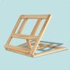 Portable Art Easel Set 2 In 1 Foldable Drawing Pencil Shelf Adjustable Surface for