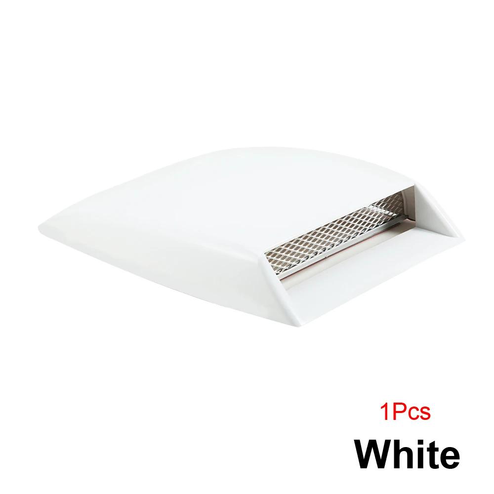 1 szt. Dekoracja Wlotu Powietrza na Maskę Samochodu Wlot Powietrza Scoop na Maskę Naklejka Wentylacyjna Pokrywa Maski Dekoracyjna Uniwersalna Samochodowa