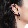 Trendy Gothic Ear Clips For Women Stylish Alloy Mechanical Ear Hangings Jewelry For Music Festivals And Casual Outings