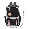 Backpack Female Junior High School Student High School Bag Large Capacity Casual Backpack College Student Computer Bag