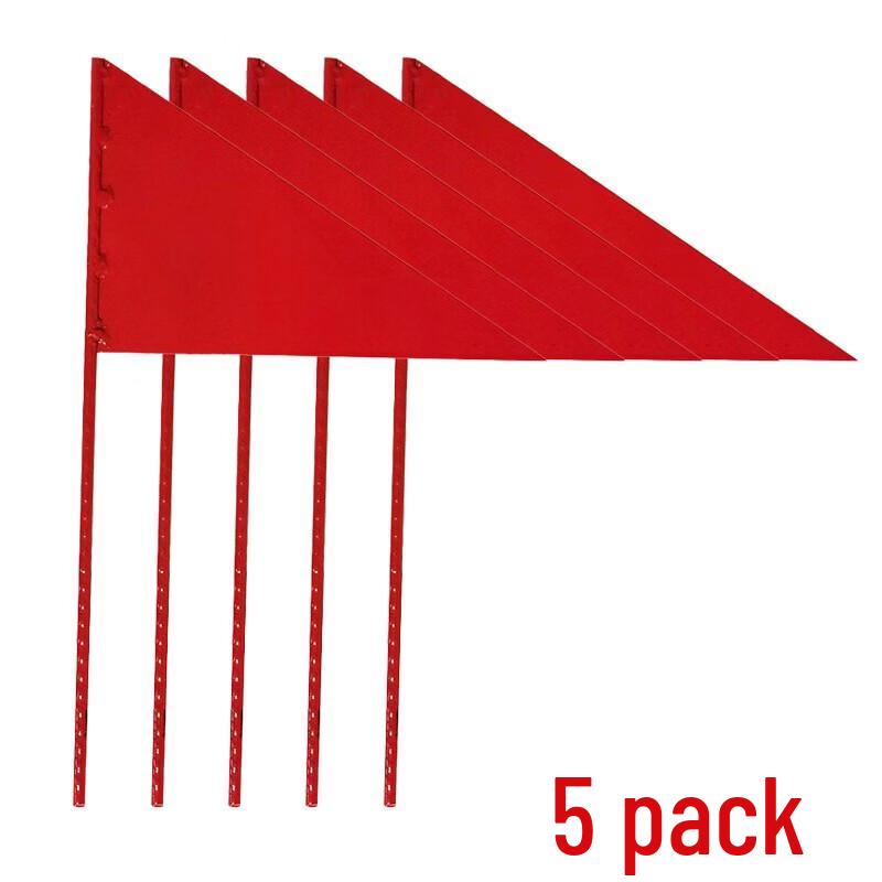 WEZHO Steel Track and Field Distance Marker Flags