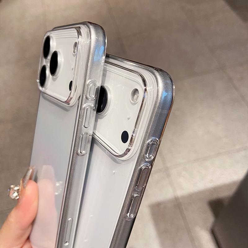 Luxury Ultra Thin Transparent Shockproof Case for IPhone 17 Air 16 15 14   Pro Max 17Pro Clear Hard Acrylic Cover Shell