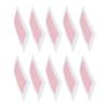 10 Pcs Wax Strips   Cleansing Double Sided Individual Package Hair Removal Wax Strips for Leg Arm