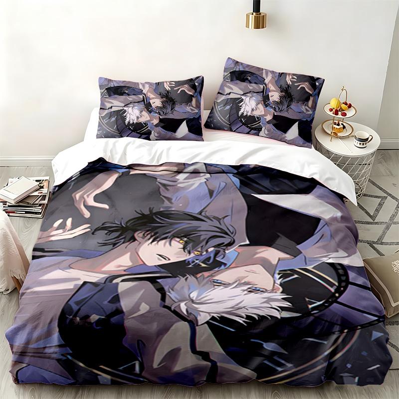 Link Click 3pc set Perfect for bedroom use Comfortable bedding set includes a duvet cover and two pillowcases Ideal birthday or Christmas gift