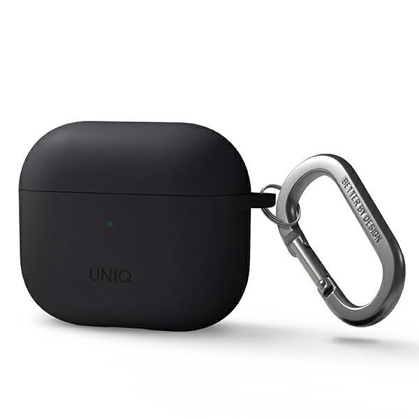 Uniq Etui Nexo Airpods 3. Gen + Ohrbügelsilikon Grau/Grey