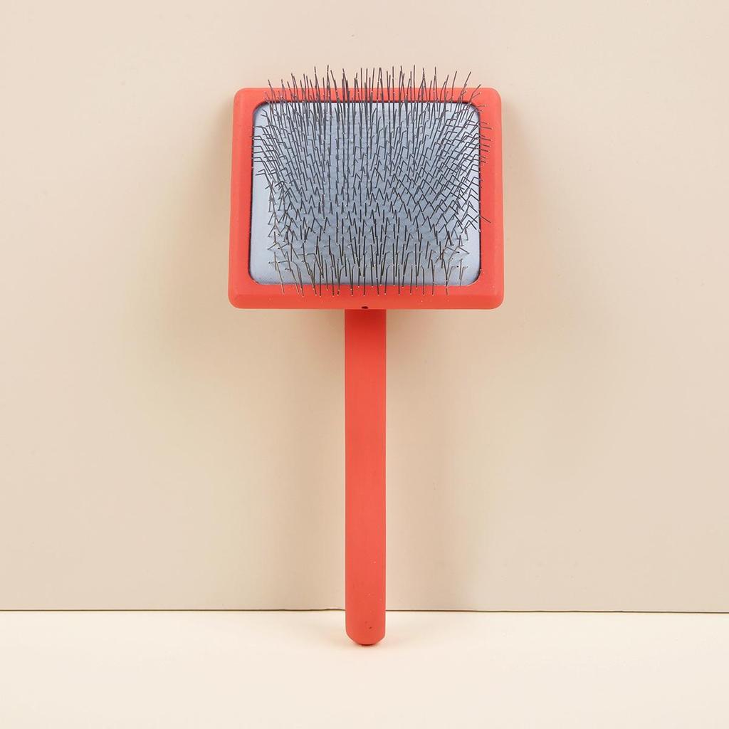 Custom Pet Hair Brush for Shedding and Fluffing - Fine Needle Air Cushion Comb for Dogs & Cats