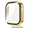 Gehärtetes Glas PC-Hülle für Apple Watch 12 46mm 42mm Harter Stoßfänger Displayschutz Abdeckung für Iwatch Serie 12 Schalen Zubehör 7