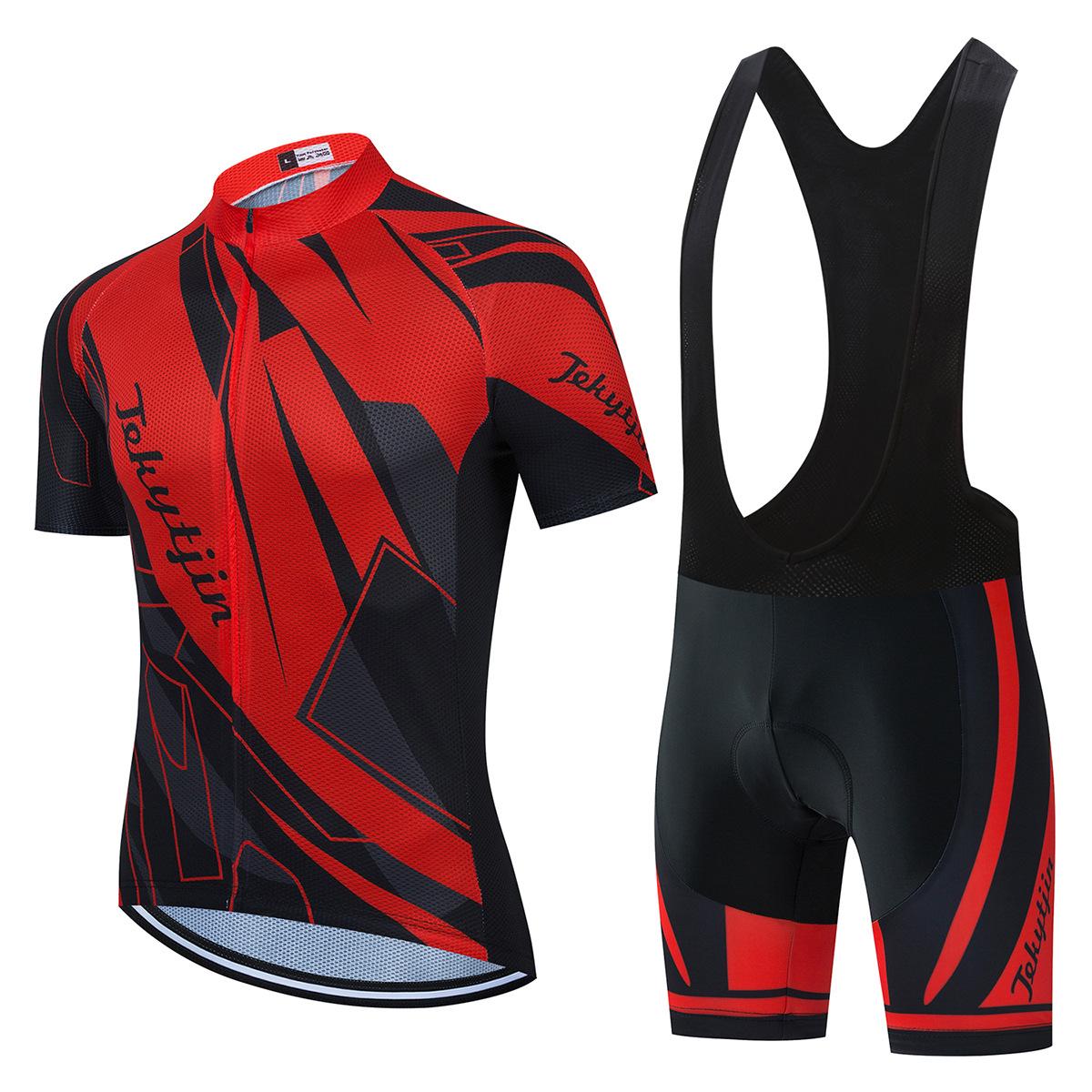 

Strap Cycling Suit Men s and Women s Team Version Mountain Road Bicycle Set 2026 Summer Breathable Cycling Suit Set 5XL