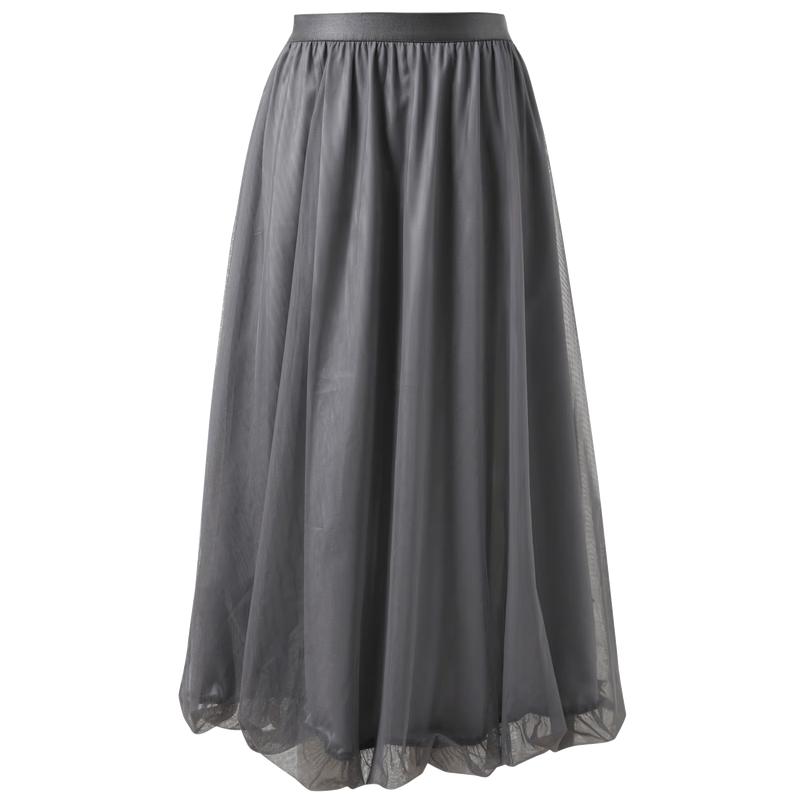 Sancai Women s Plus Size A-Line Long Skirt XXL