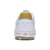 Li Ning Synthetic Leather Comfortable Slip Resistant Abrasion Resistant Low Top Skateboard Shoes Men's White Gold AGCT375-3