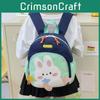 Kids Bunny Backpack For Girls And Boys With Breathable Nylon Kids School Bag