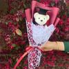 Künstliche Blumensträuße Cartoon-Spielzeug Bärenstrauß Abschlusssträuße für Schüler Lehrer Abschlussfeier Zubehör