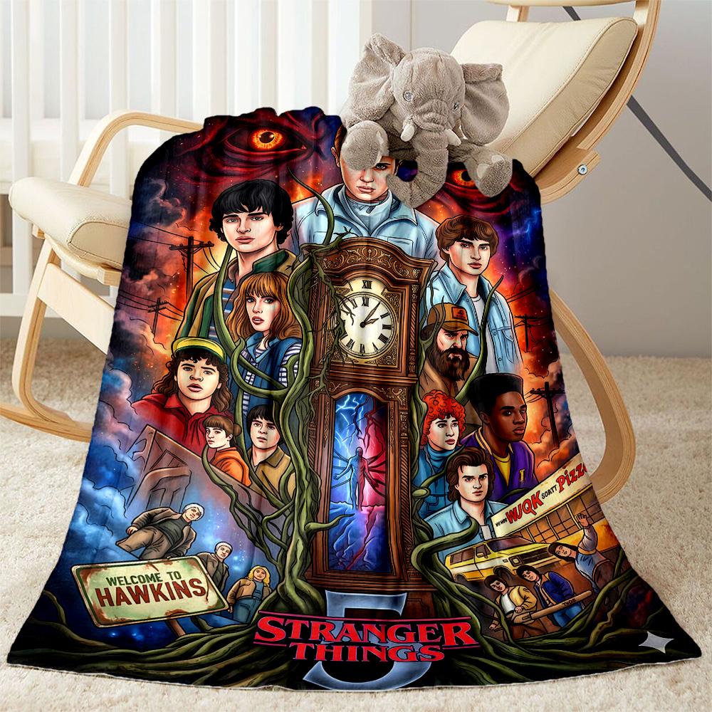 Upside Down Adventure Suitable Blanket for Offices, Travel, Living Rooms Also a Good Gift for Friends and Family Suitable for All Seasons.