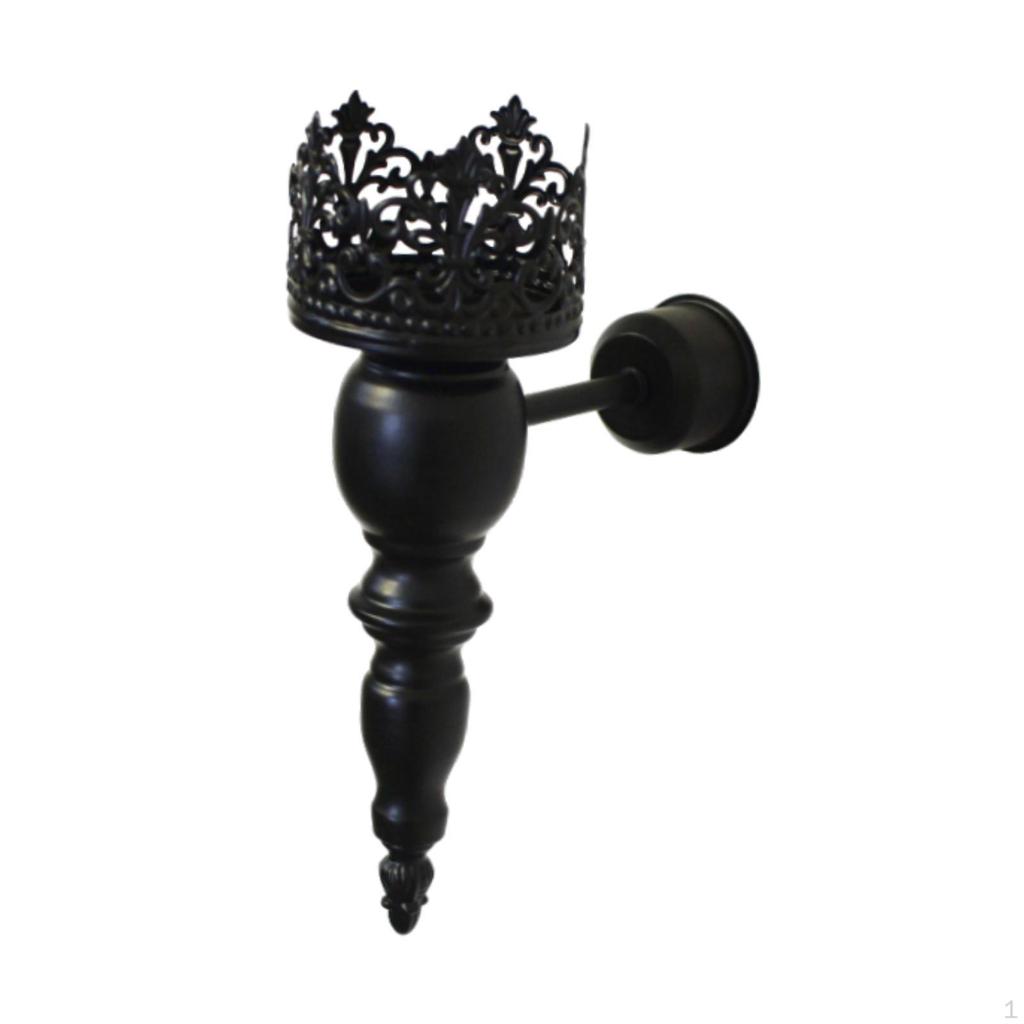 Iron Wall Candle Holder for Living Room And Fireplace