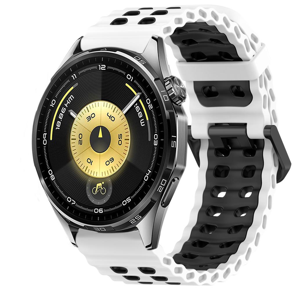 22mm Ocean Silicone Strap for Huawei Watch 5 GT6 Pro GT6 GT5-4-3-2 46mm Bracelet Wristband for Amazfit Bip 6 5 Balance 2 Correa