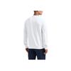 Emporio Armani EA7 FW24 Letter Number Logo Print Crew Neck Long Sleeve Sweatshirt Men sweatshirt White 6DPM60-PJVRZ-1100