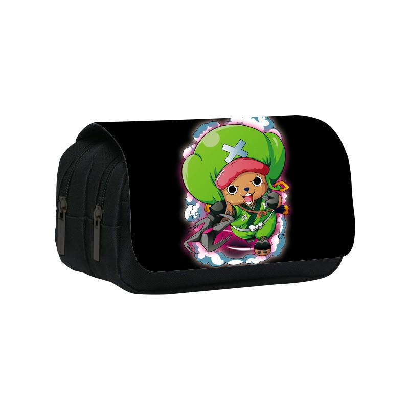 One Piece Student Double Layer Pen Case With Large Capacity For School Organization