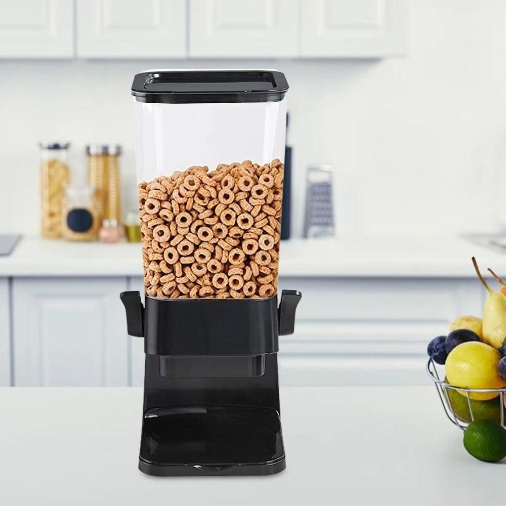 Plastic Candy Powder Storage Tank Trap-door Design Candy Box  for Keeps Cereal