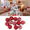 12Pcs Shatterproof Christmas Ball Ornaments, 6CM Glossy Xmas Tree Decorations, Festive Hanging Balls for Holiday Party Decor