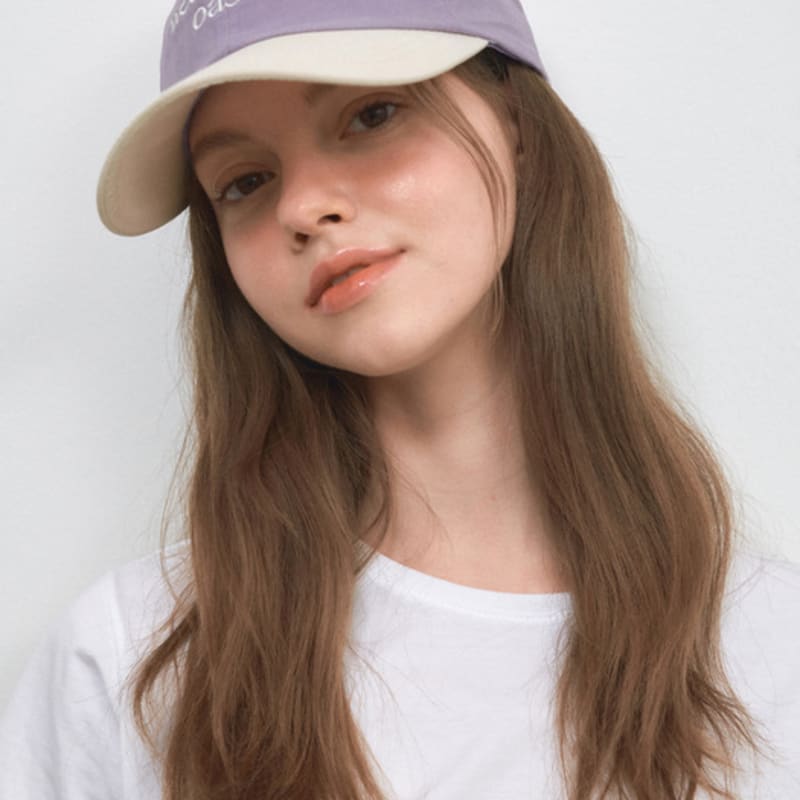 WEDNESDAYOASIS FOR WOMEN Signature Pure Two-Tone Ball Cap_8COLOR(W25-ACC03)