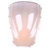 Motorcycle Windscreen Double Bubble Windshield Deflector Transparent Tan Clear for Triumph Daytona 675 2006-2008