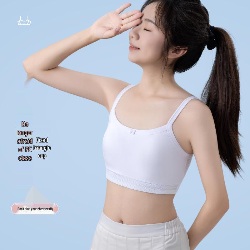 Dívčí sportovní podprsenka s pevnou výztuží pro dospívající (Věk 12-16)