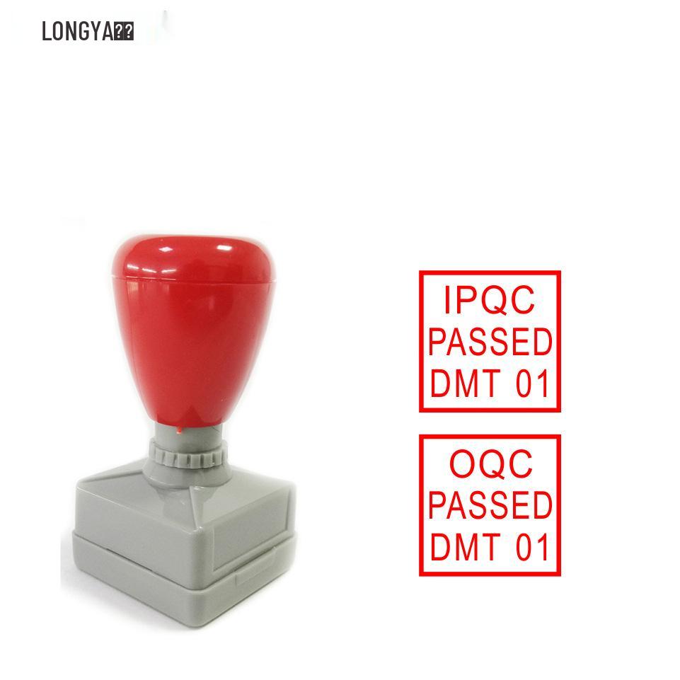 ED Atomic Seal Penetrating Ink - IQC PASS Quality Inspection & Logistics Management Seal