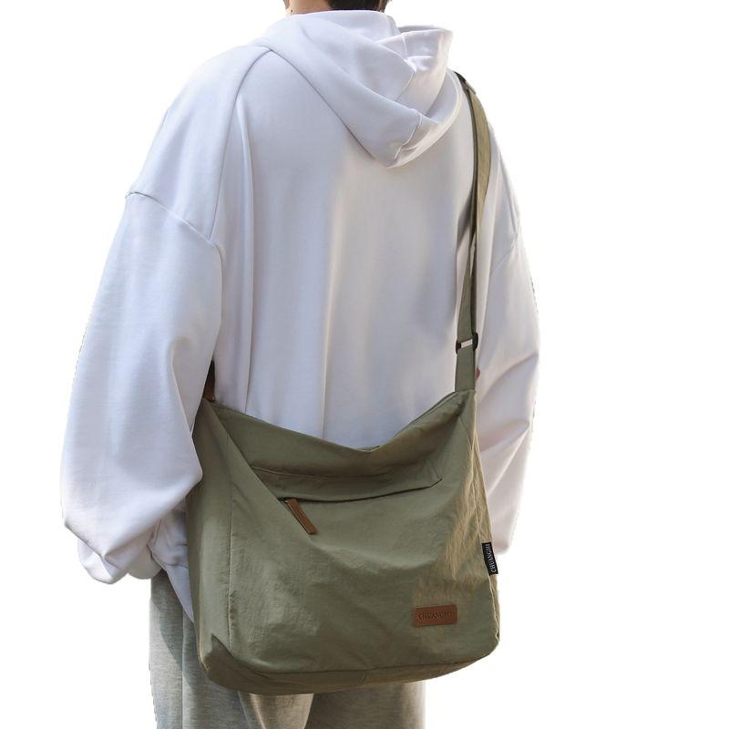 Japanese Women Men Shoulder Crossbody Bag Large Canvas Messenger Bags for Student 2026 Brand Book Bags Female Handbag Satchels