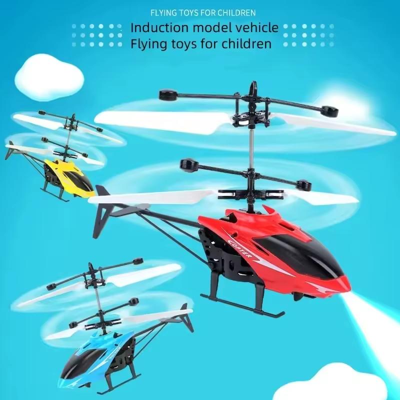 Rechargeable Mini Remote Control Drone RC Safety Fall-proof Remote Control Helicopter Drone Children's Toys