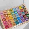 MGL Dreamy 40-Color Eyeshadow Palette: Pearlescent Glitter & Shimmer for Students and Stage Makeup