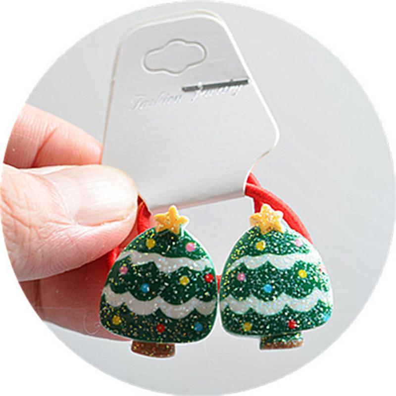 Cartoon Christmas Headwear Cute Deer Ear Antlers Hairpins Barrettes Santa Claus Snowman Headband Hair Rope Children Headdress