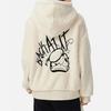 Li-Ning Li Ning X Disney Sweatshirts Women's Swan White Hooded Thickened Regular AWDR684-1