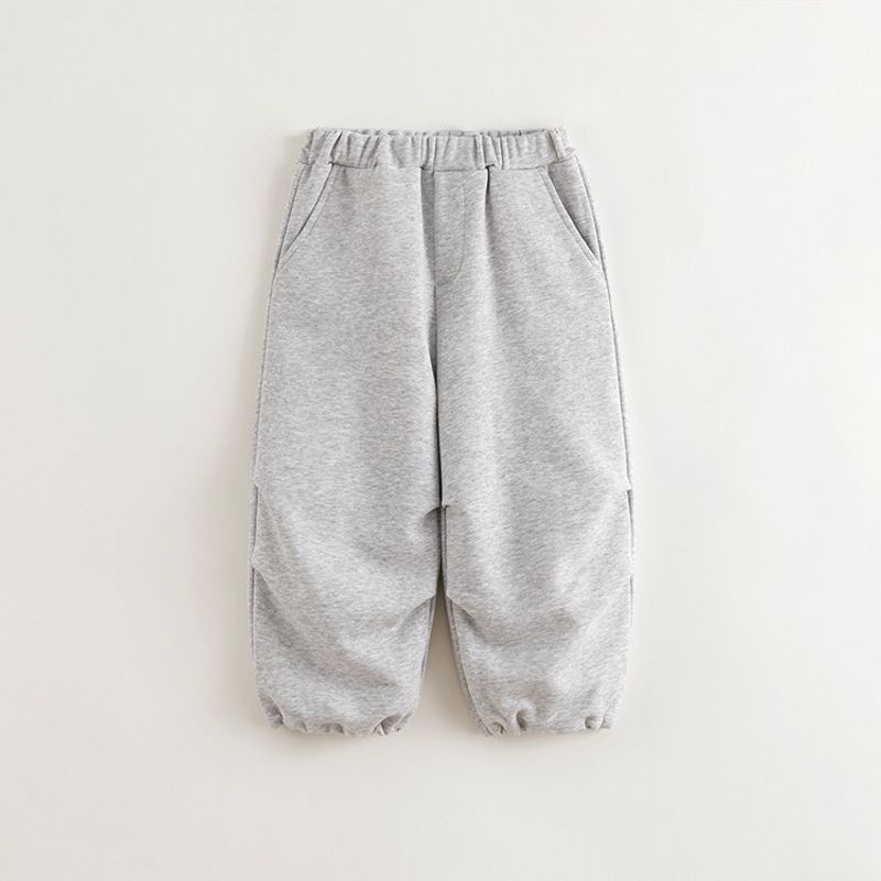 Mark Jenny Girls  Sweet and Cool Soft Parachute Pants Children s Sports Sweatpants 2026 Spring New Style 250269 Light hemp Gray 120