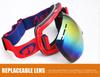 Frameless Double-Layer Anti-Fog Ski Goggles for Myopia - Windproof & Snowproof Spherical Design